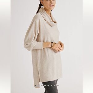 Maeve Cowl Neck Tunic Top